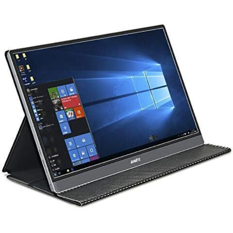 ANMITE 15.6 IPS FULL HD ALUMINIUM TOUCH PORTABLE MONITOR BLACK A156W02T