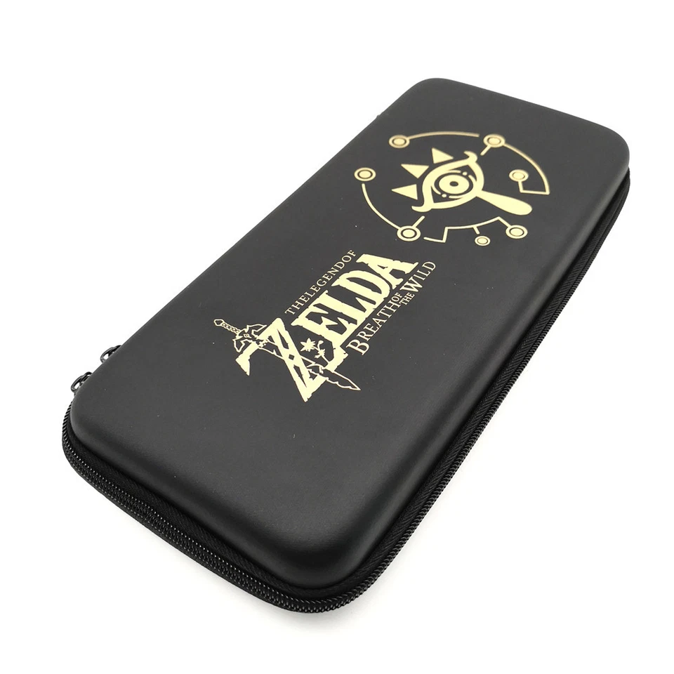 NINTENDO SWITCH THE LEGEND OF ZELDA BREATH OF THE WILD CASE BLACK thumbnail 5