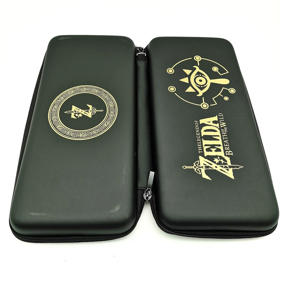 NINTENDO SWITCH THE LEGEND OF ZELDA BREATH OF THE WILD CASE BLACK thumbnail 4