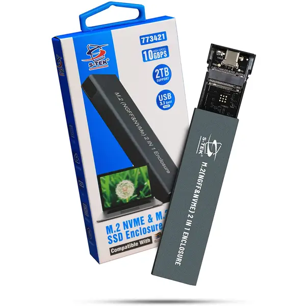 S-TEK M.2 NVME & M.2 NGFF SSD CASE thumbnail 3