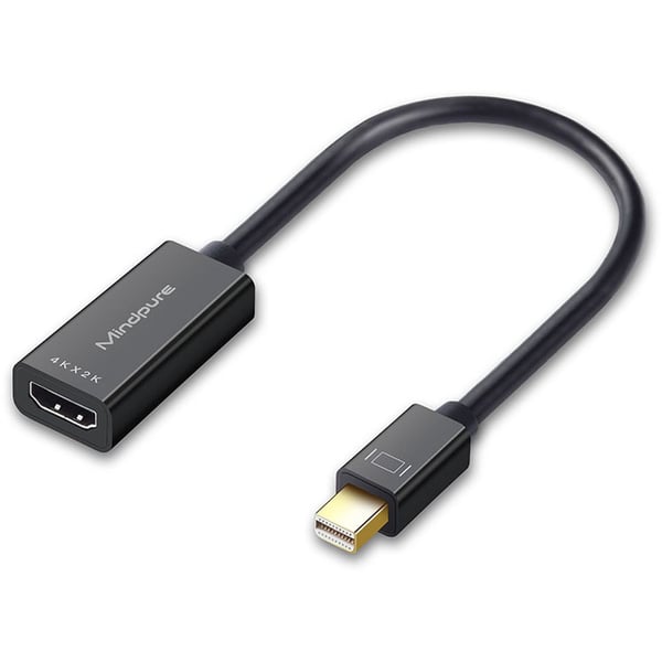 MINDPURE MINI DP TO HDMI CONVERTER 4KX2K BLACK LX10208
