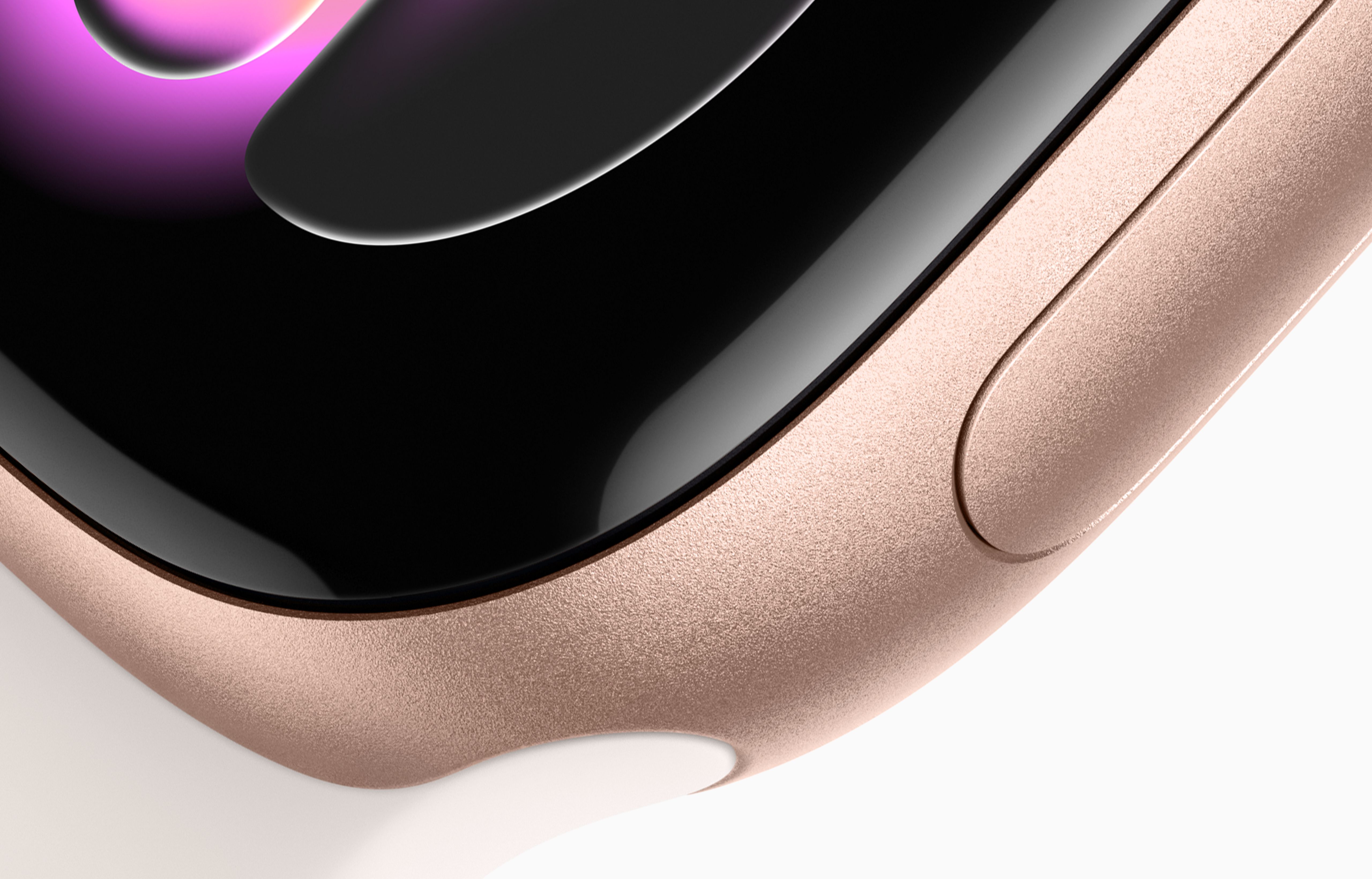 APPLE WATCH SERIES 11 GPS 46MM ROSE GOLD AIUMINUM CASE WITH LIGHT BLUSH SPORT BAND M/L MEV74 thumbnail 3