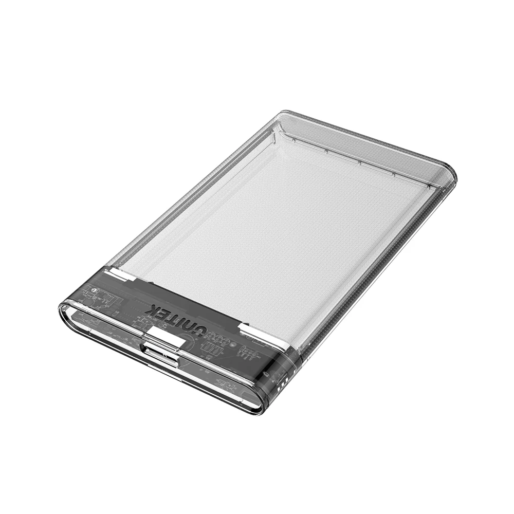 UNITEK 2.5 INCH SATA HARD DRIVE DISKGUARD LIMPID R BLACK S1103A