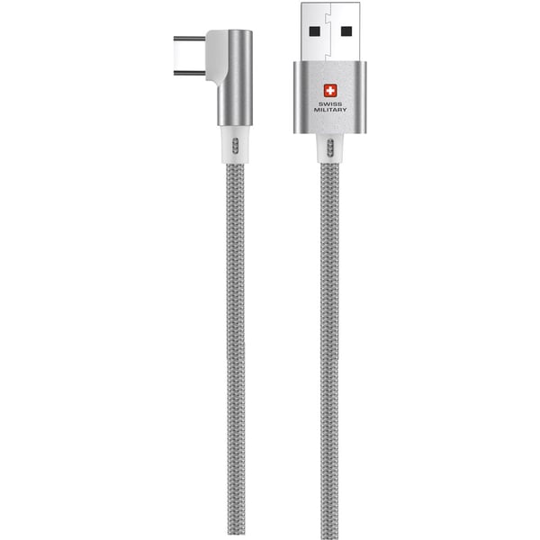 SWISS MILITARY USB-C TO USB-C 60W CABLE 1.2M WHITE CB-AC60W-WH