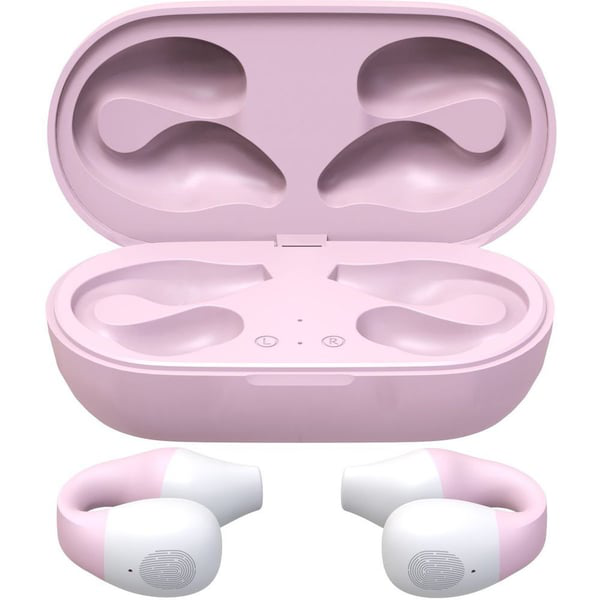 SWISS MILITARY DELTA 4  AIR CONDUCTION WIRELESS EARBUDS PINK SM-TWS-DELTA4-PNK