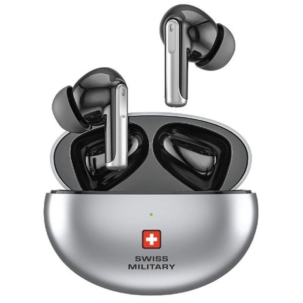 SWISS MILITARY VICTOR 3 ACTIVE NC ENC WIRELESS EARBUDS BLACK