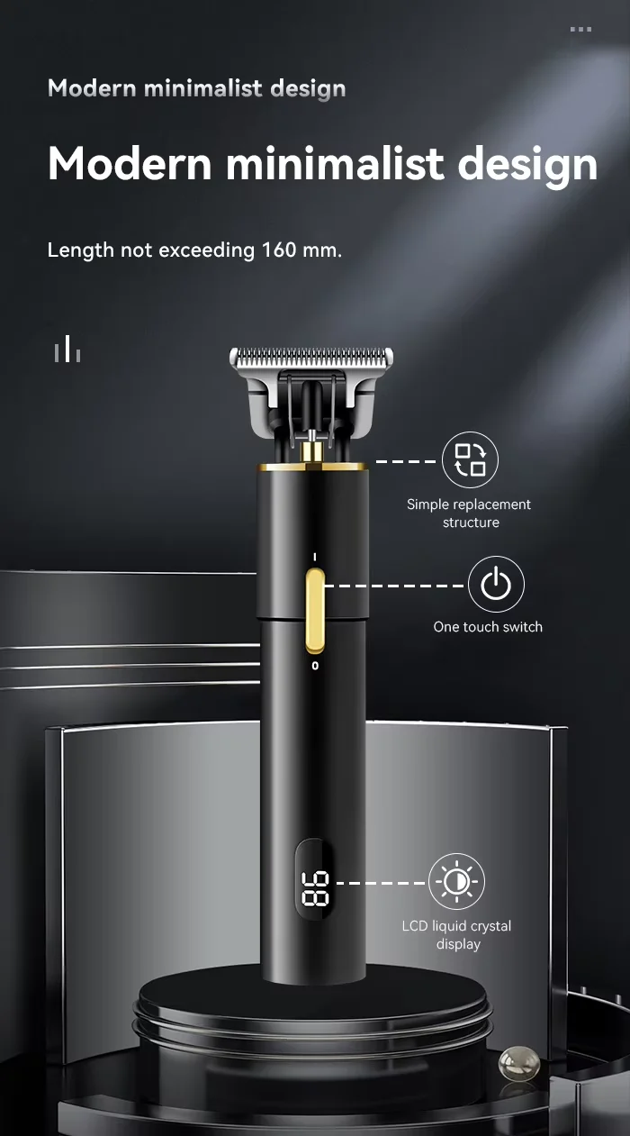 KEMEI PROFESSIONAL 3 IN 1 HAIR CLIPPER TRIMMER KM-1894 thumbnail 9