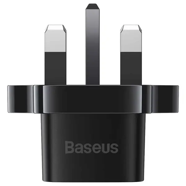 BASEUS TRAVEL PLUG ADAPTER BLACK thumbnail 2