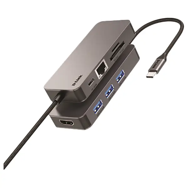 DLINK 8 IN 1 USB C HUB DUB-C108