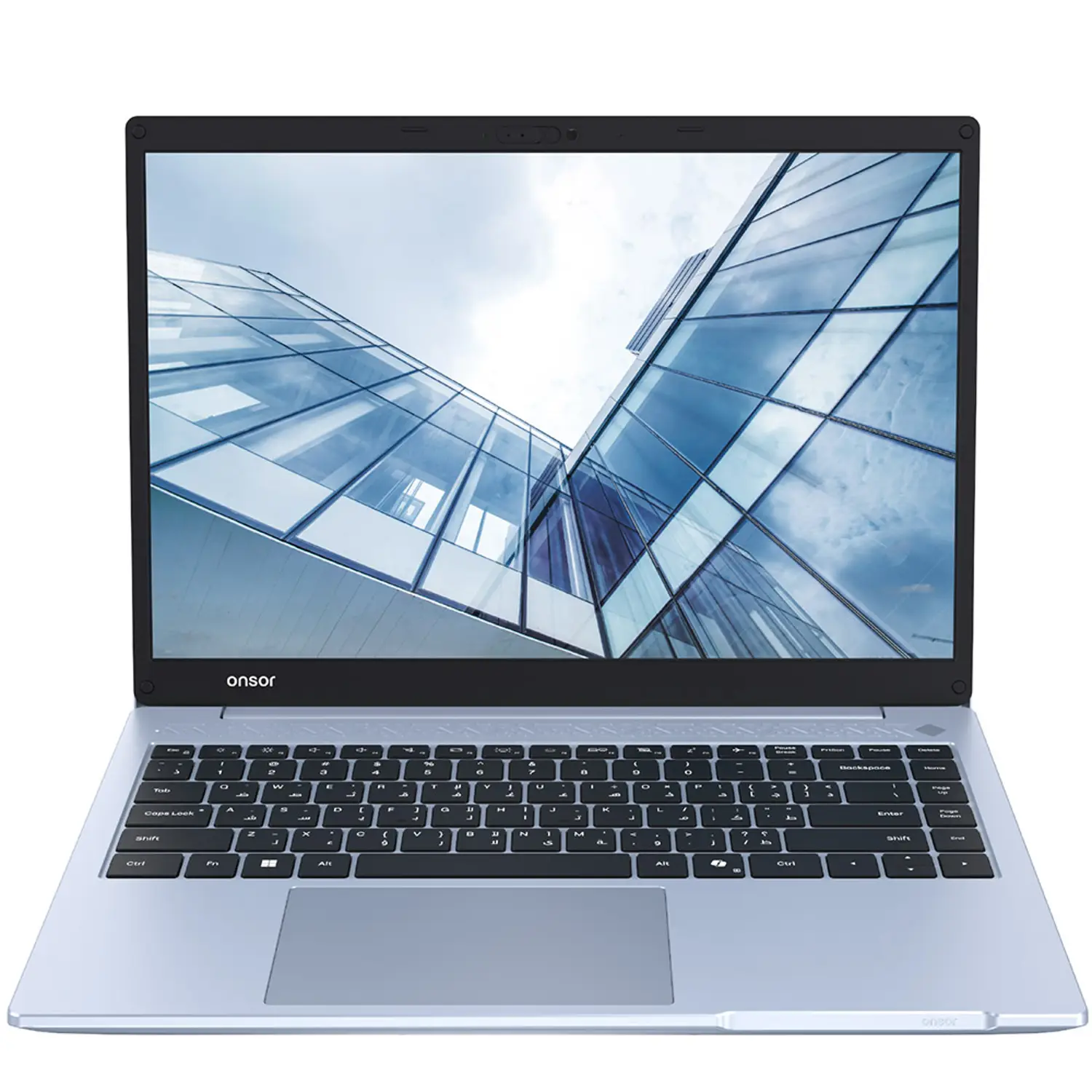 ONSOR TURS 14 INCH INTEL CORE I3 1315U 8+256GB INTEL IRIS XE WINDOWS 11 HOME QHD DISPLAY BACKLIT KEYBAORD SILVER T1420I1315U8256SH