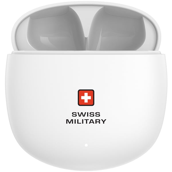 SWISS MILITARY VICTOR 6 HIGH BASS TRUE WIRELESS EARBUDS WHITE SM-TWS-VICTOR6-WH thumbnail 3