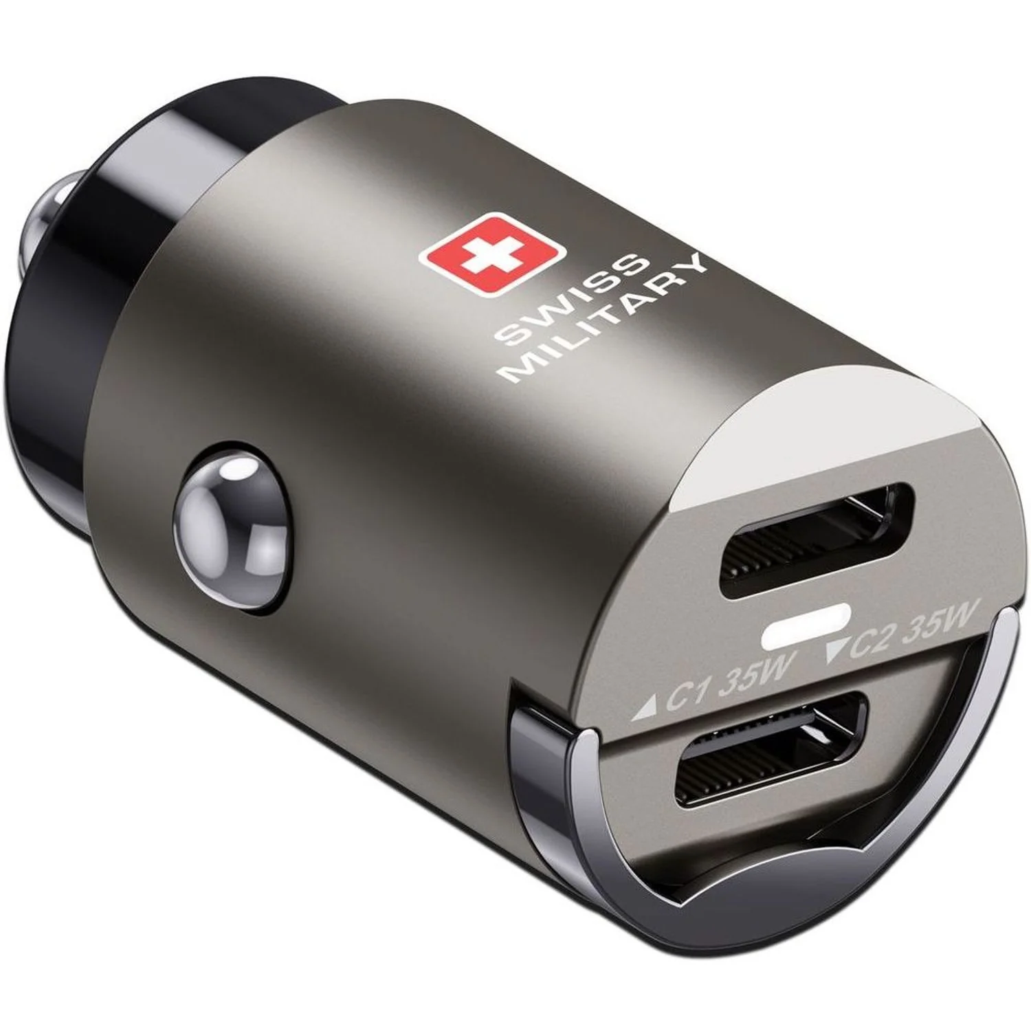 SWISS MILITARY CAR DRIVE 35W SUPER FAST CHARGER WITH USB C TO USB C CABLE SM-CC-35WPD-2C-CABLE thumbnail 3