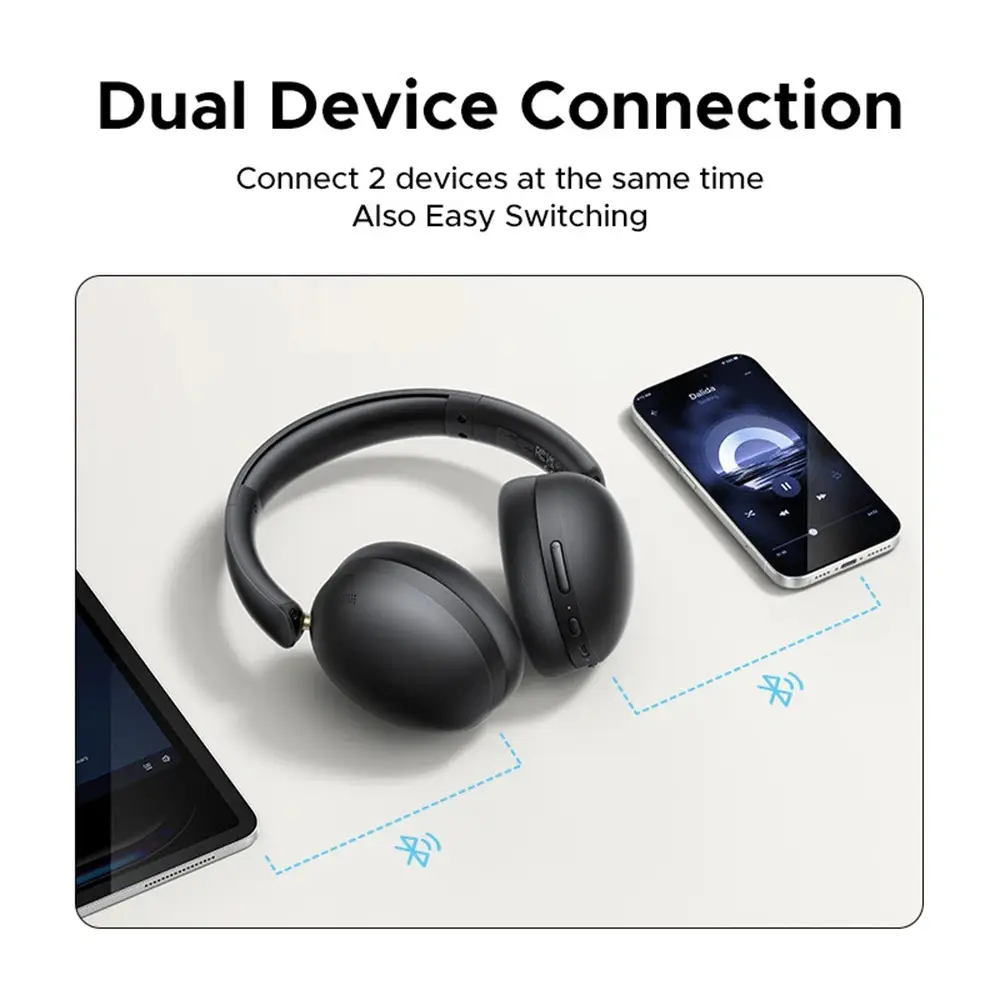 UGREEN STUDIO MAX2 WIRELESS HEADPHONE BLACK 45018 thumbnail 3