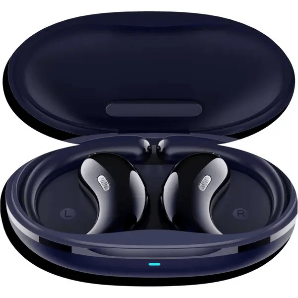 SWISS MILITARY DELTA 7 OPEN EAR HEADPHONE RICH BASS FULL AMBIENCE BLUE SM-TWS-DELTA7-BLU