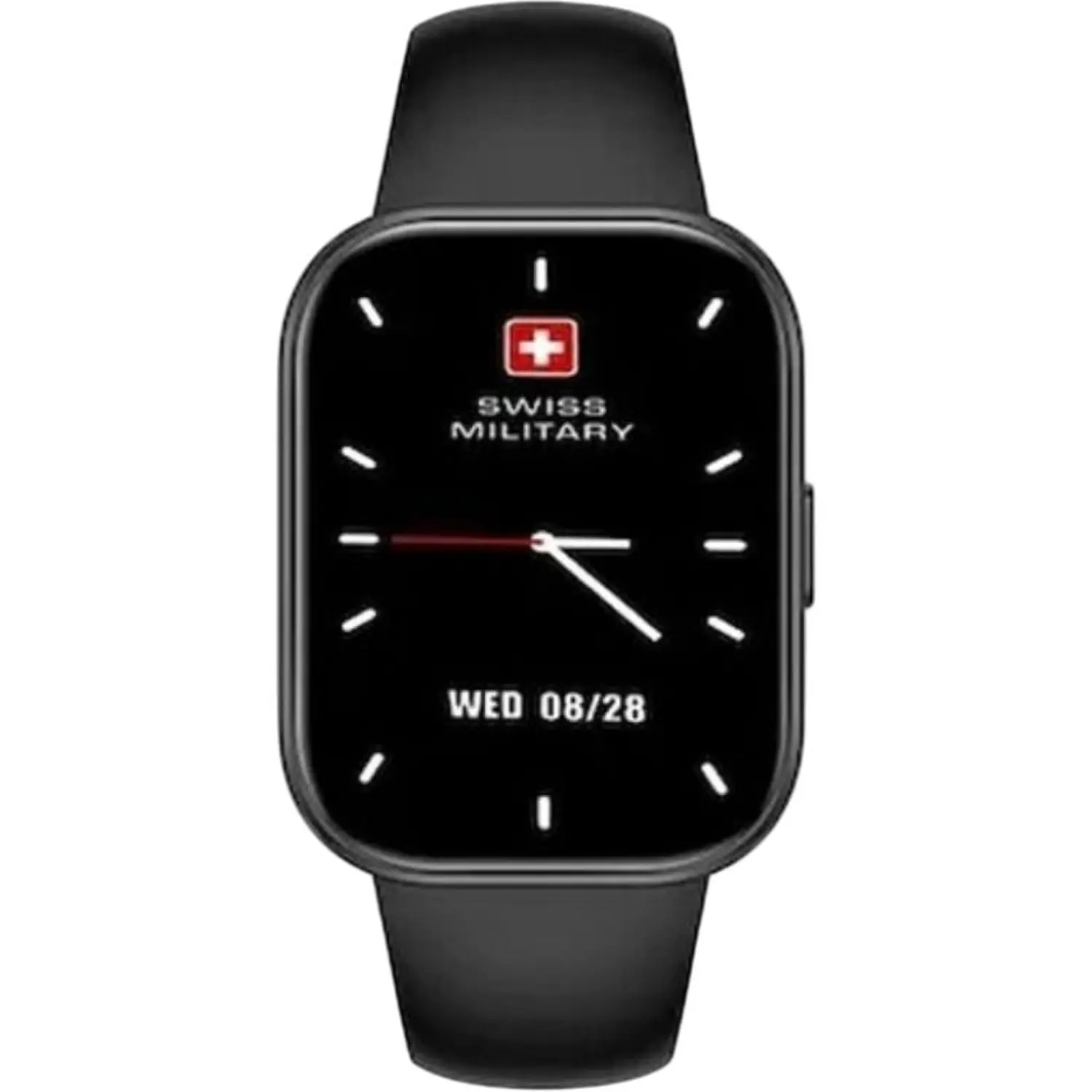 SWISS MILITARY RHINE SMART BAND  BLACK WITH 3 TALK  SM-BAND-RHINE3-BLKF BLKS thumbnail 2