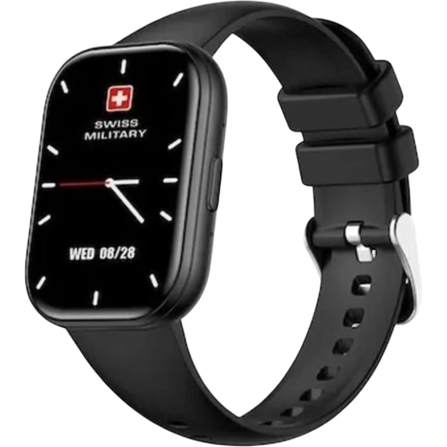 SWISS MILITARY RHINE SMART BAND  BLACK WITH 3 TALK  SM-BAND-RHINE3-BLKF BLKS thumbnail 3
