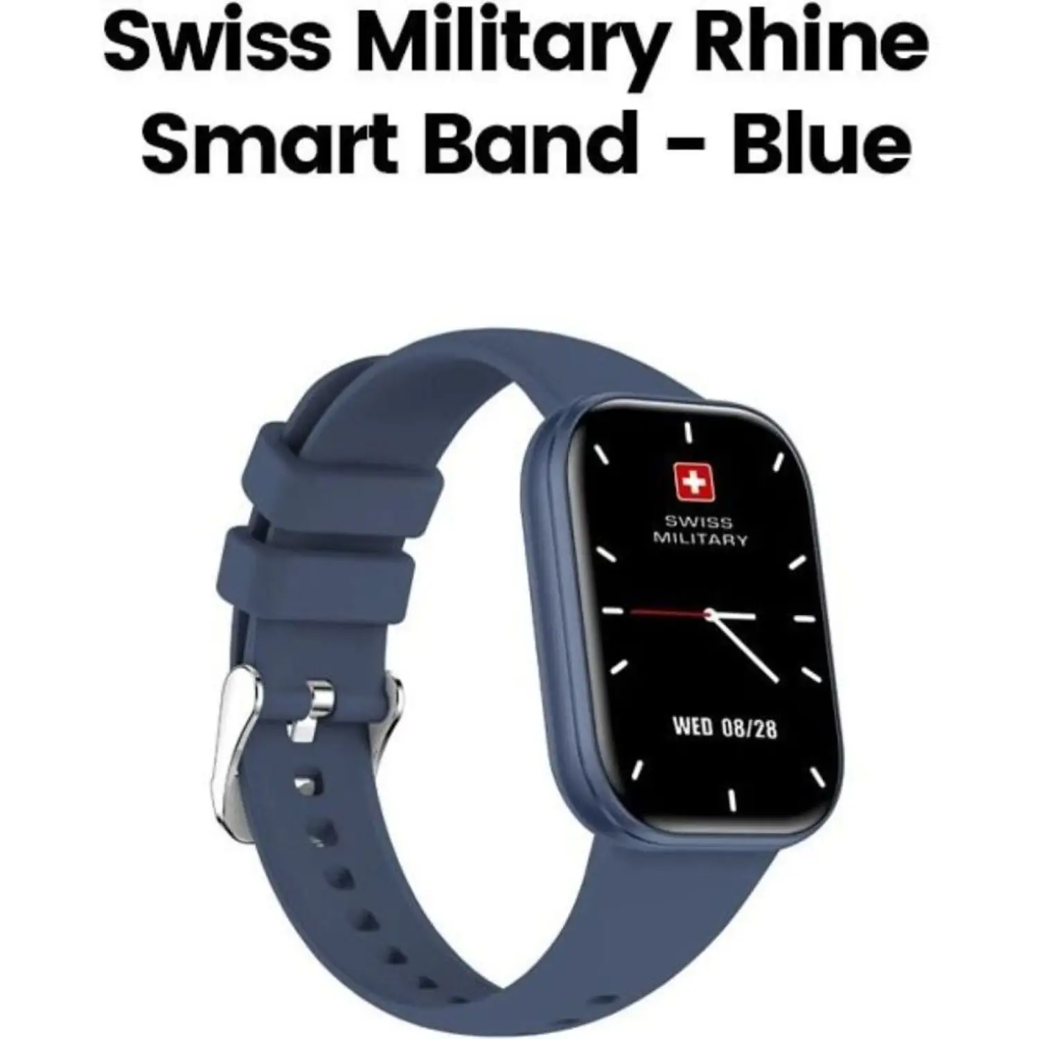SWISS MILITARY RHINE SMART BAND BLUE WITH 3 TALK  SM-BAND-RHINE3-BLUFBLUS thumbnail 6