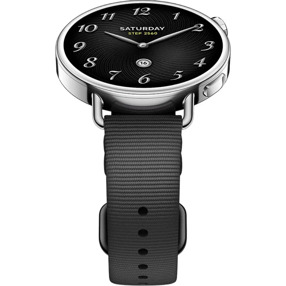 MI XIAOMI WATCH S4 41MM FLUORO RUBBER STRAP BLACK M2502W1 thumbnail 2