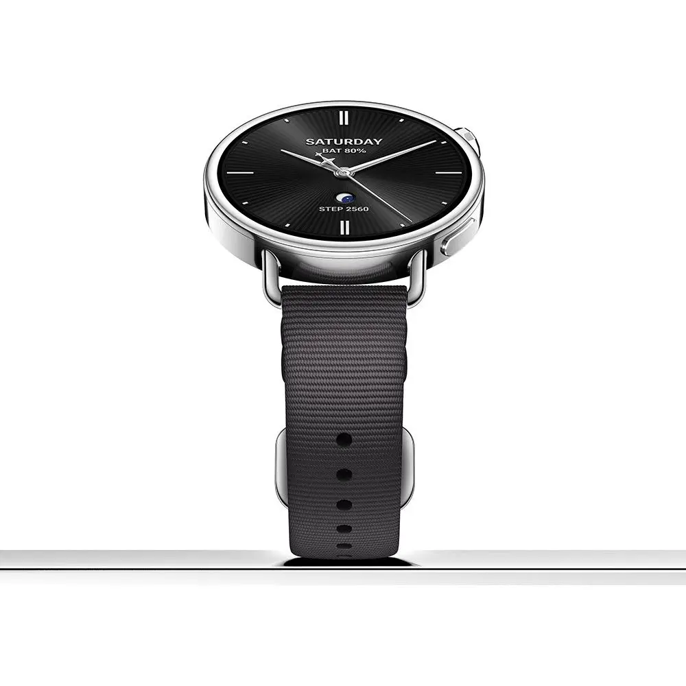 MI XIAOMI WATCH S4 41MM FLUORO RUBBER STRAP BLACK M2502W1 thumbnail 4