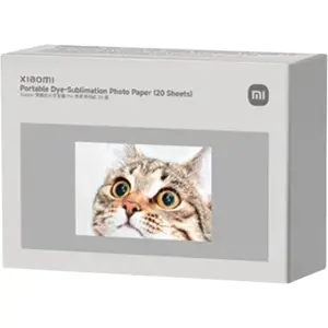 XIAOMI PORTABLE DYE SUBLIMATION PHOTO PAPER 20 SHEET