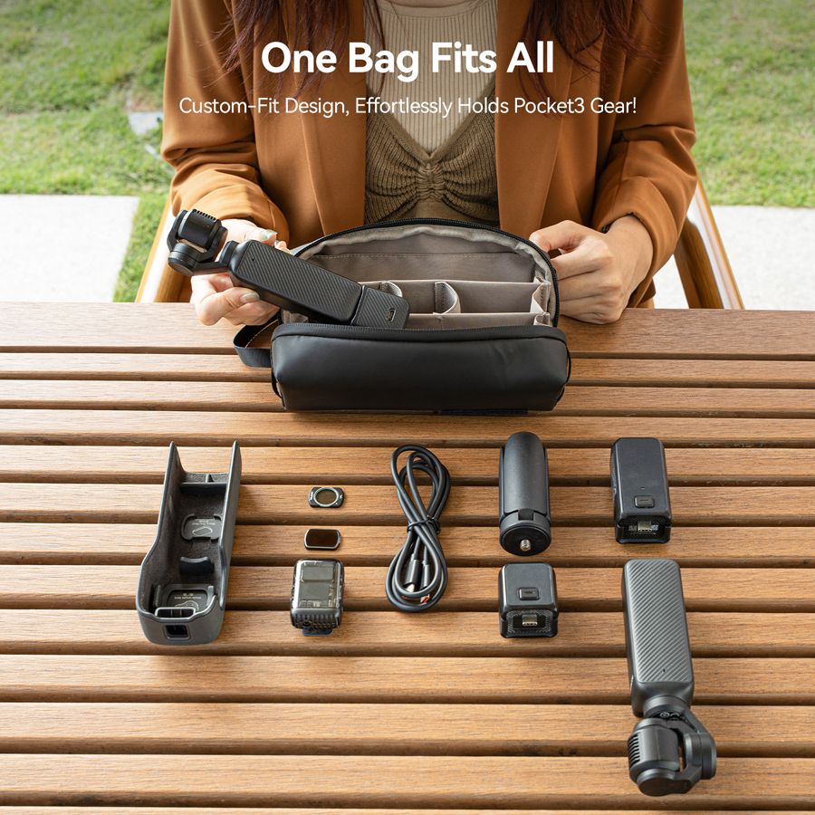 TELESIN POCKET 3 CAMERA STORAGE BAG S6-PRC-08-TDJ thumbnail 4