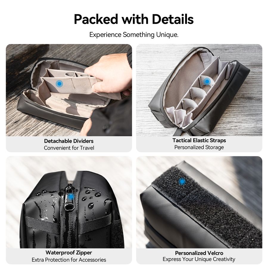 TELESIN POCKET 3 CAMERA STORAGE BAG S6-PRC-08-TDJ thumbnail 8