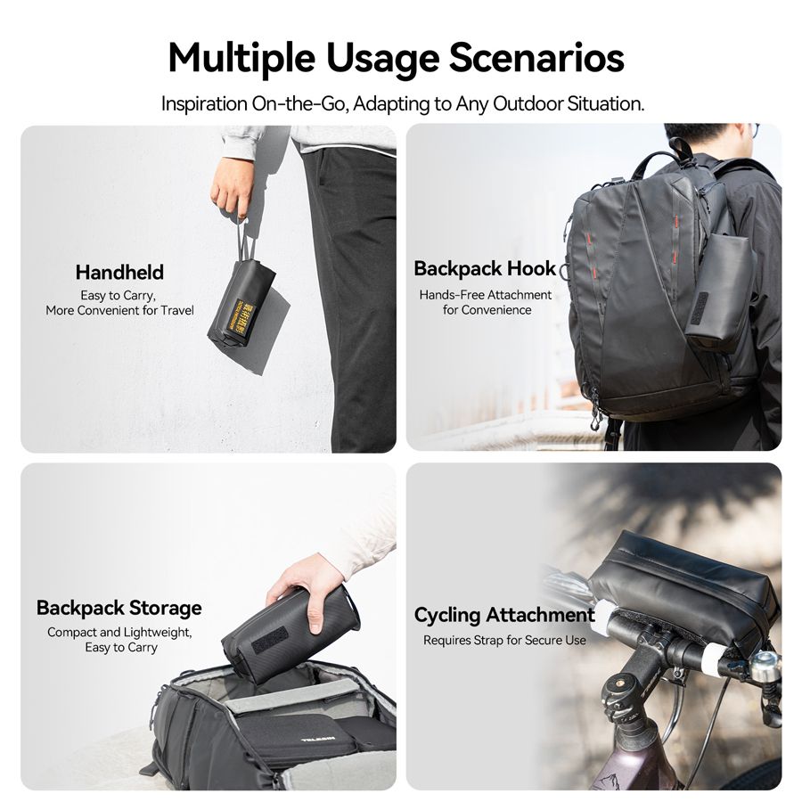 TELESIN POCKET 3 CAMERA STORAGE BAG S6-PRC-08-TDJ thumbnail 9