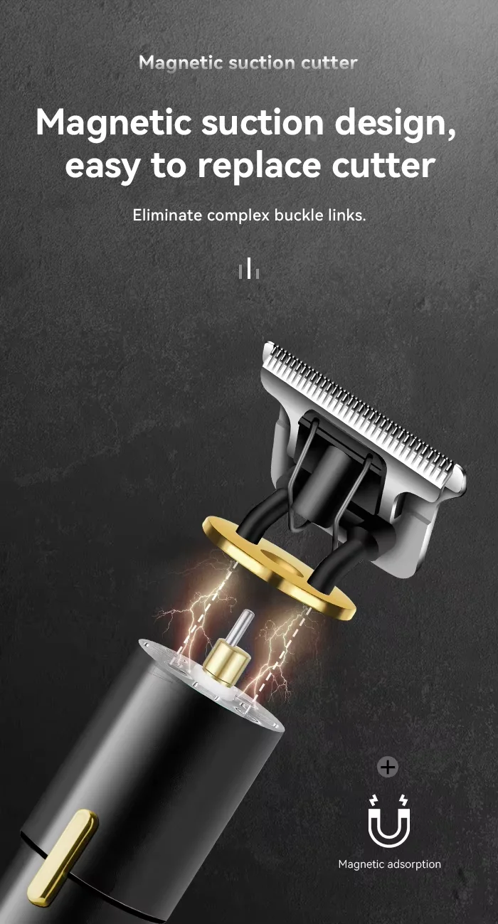 KEMEI PROFESSIONAL 3 IN 1 HAIR CLIPPER TRIMMER KM-1894 thumbnail 5