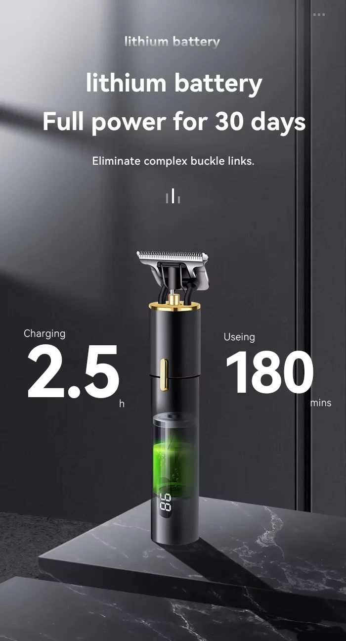 KEMEI PROFESSIONAL 3 IN 1 HAIR CLIPPER TRIMMER KM-1894 thumbnail 4