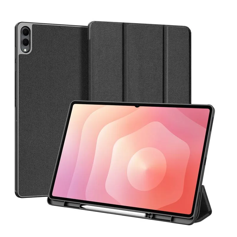 DUXDUCIS SAMSUNG TAB S11 ULTRA DOMO SERIES CASE BLACK DOMO545