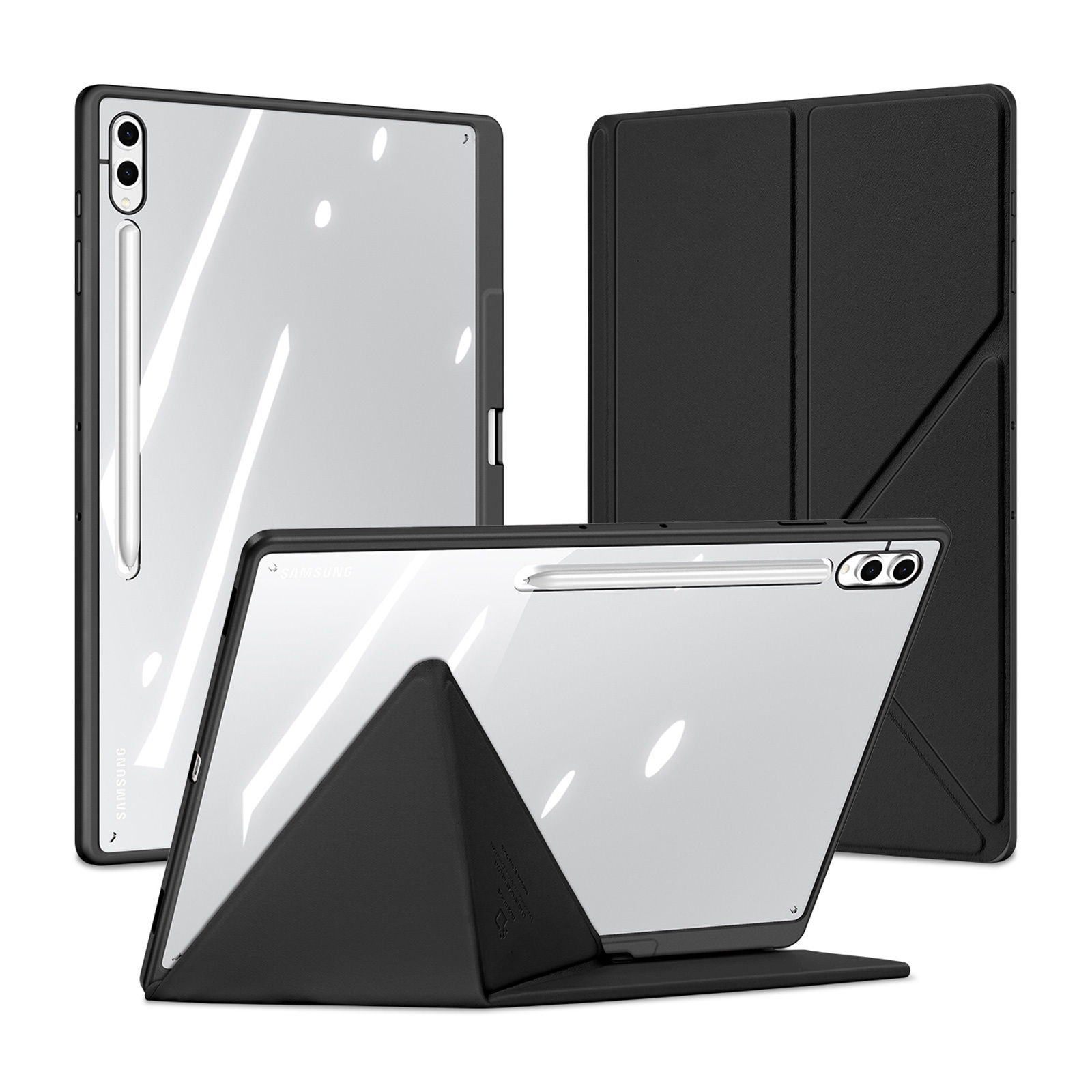 DUXDUCIS SAMSUNG TAB S10 ULTRA/S9 ULTRA/S8 ULTRA MAGI CASE BLACK MAGI0071
