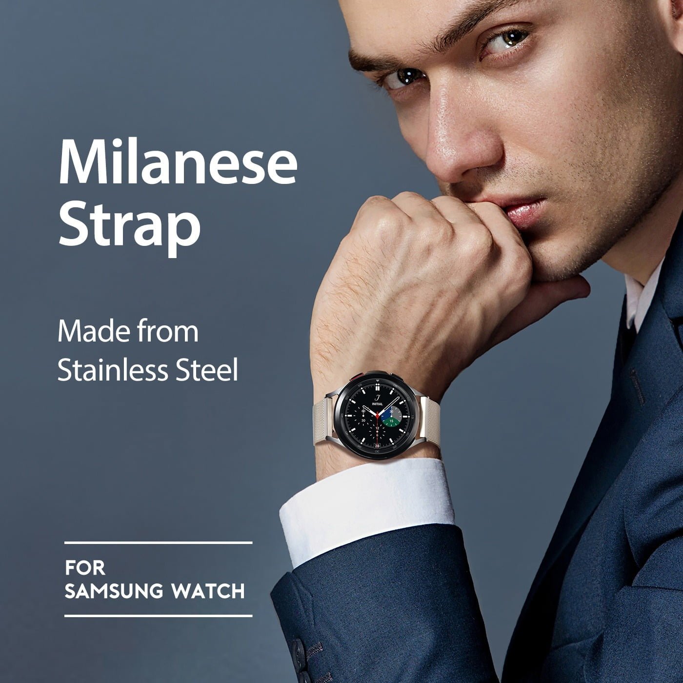 DUXDUCIS SAMSUNG GALAXY WATCH STRAP MILANESE SERIES 22MM  thumbnail 3