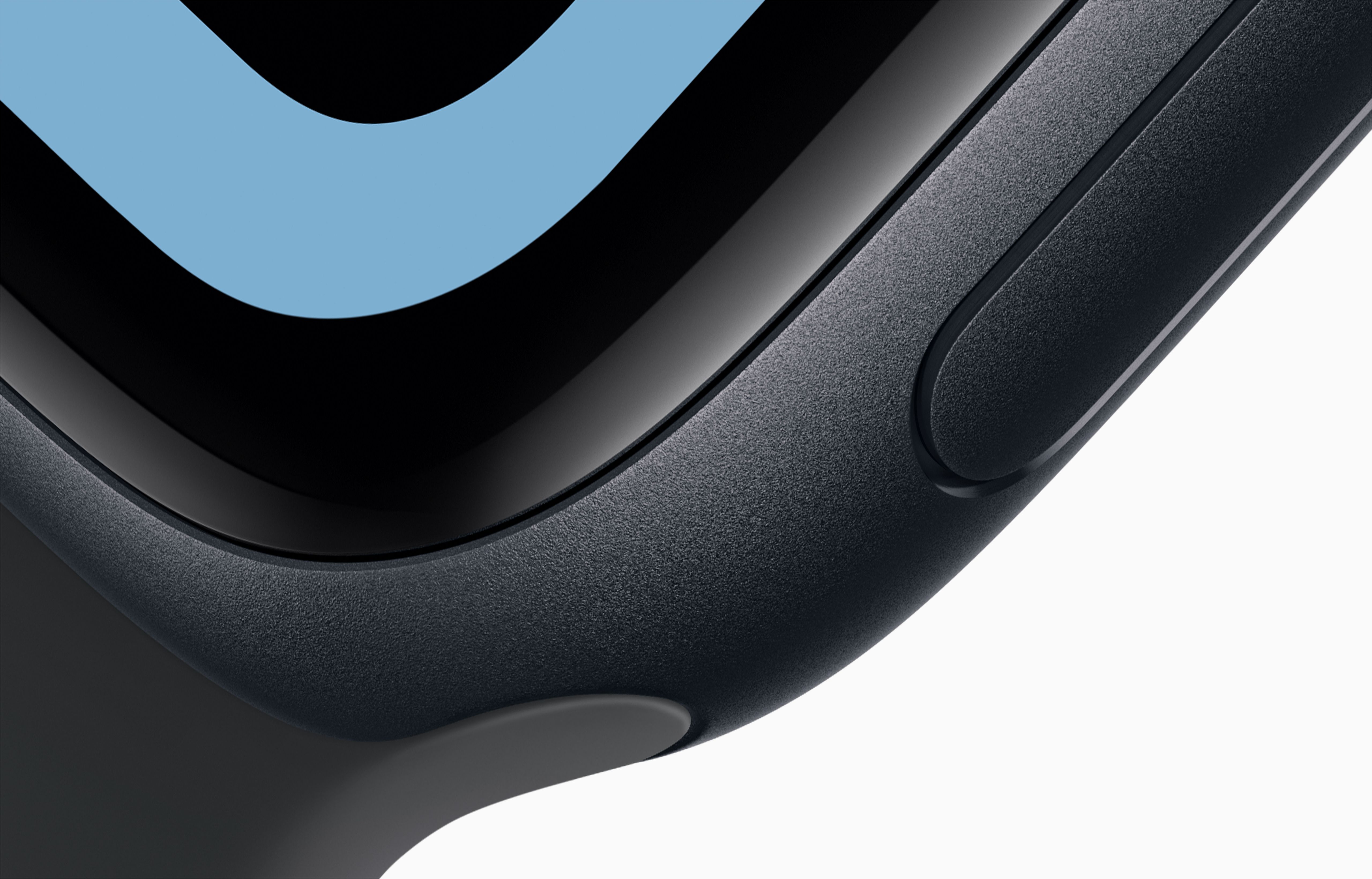 APPLE WATCH SE 2ND GENERATION 40MM GPS MIDNIGHT ALUMINIUM WITH MIDNIGHT SPORT BAND S/M MXE73 thumbnail 3