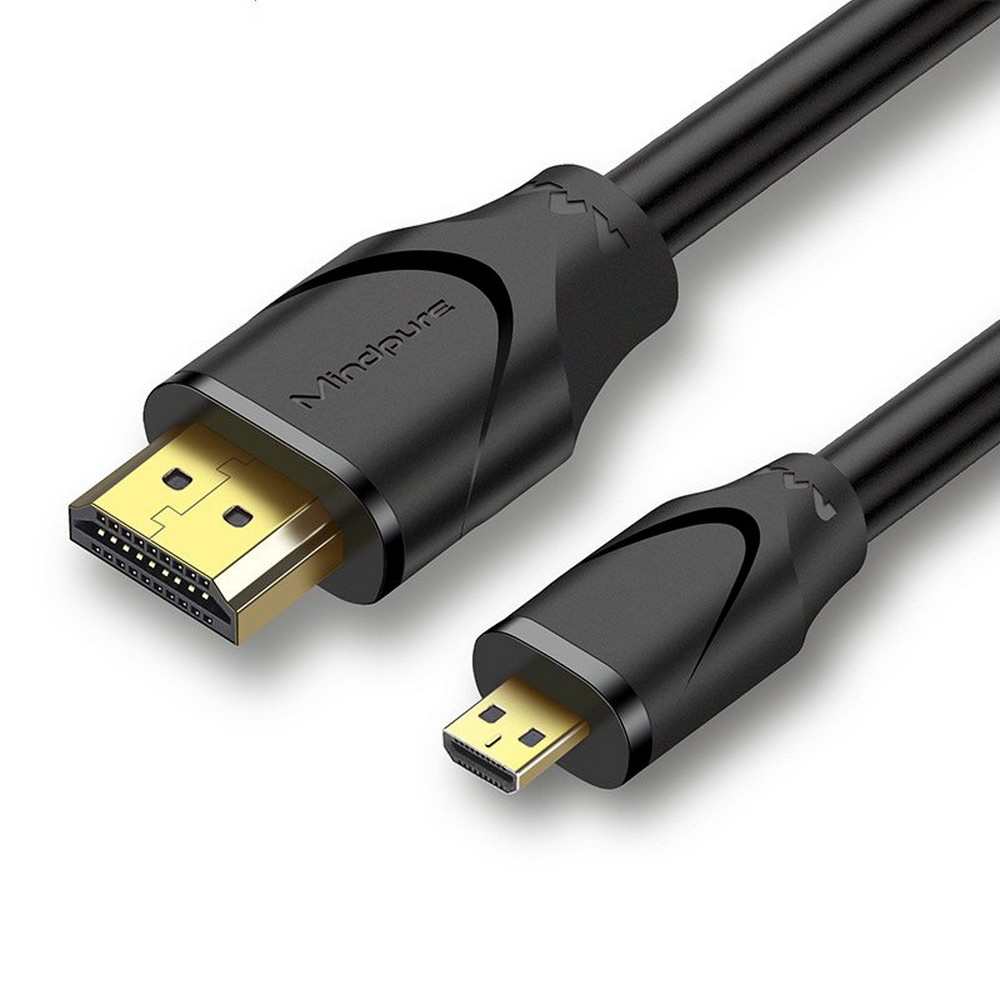 MINDPURE MICRO HDMI TO HDMI CABLE 2M BLACK LX10229