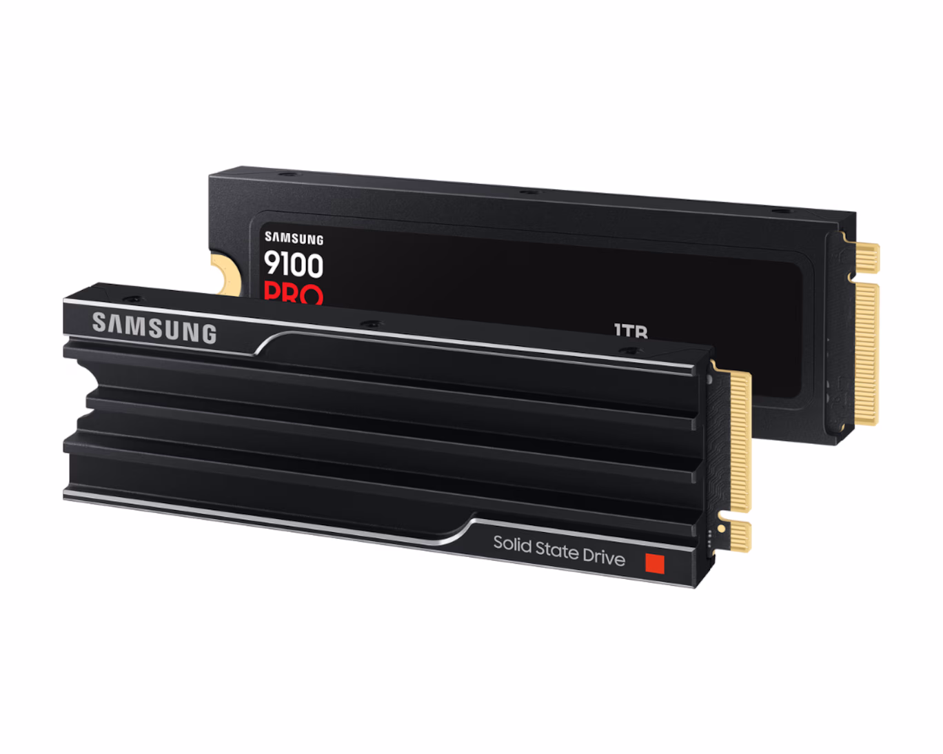 SAMSUNG 1TB 9100 PRO PCIE 5.0 M.2 INTERNAL SSD WITH HEATSINK MZ-VAP1T0CW thumbnail 3