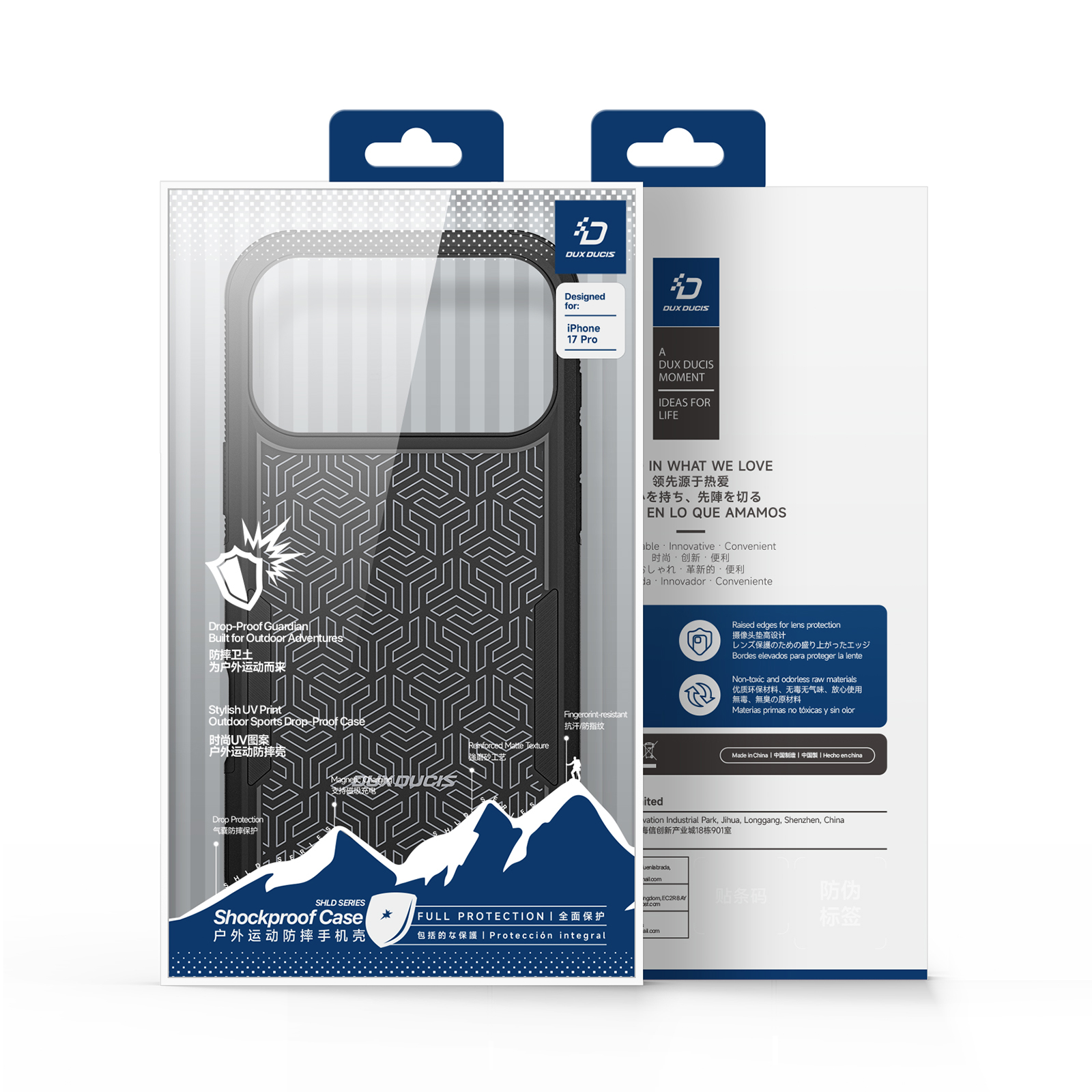 DUX DUCIS IPHONE 17 PRO MAX SHLD SERIES DROP PROOF CONTOUR LINE CASE SHLD0013 thumbnail 11