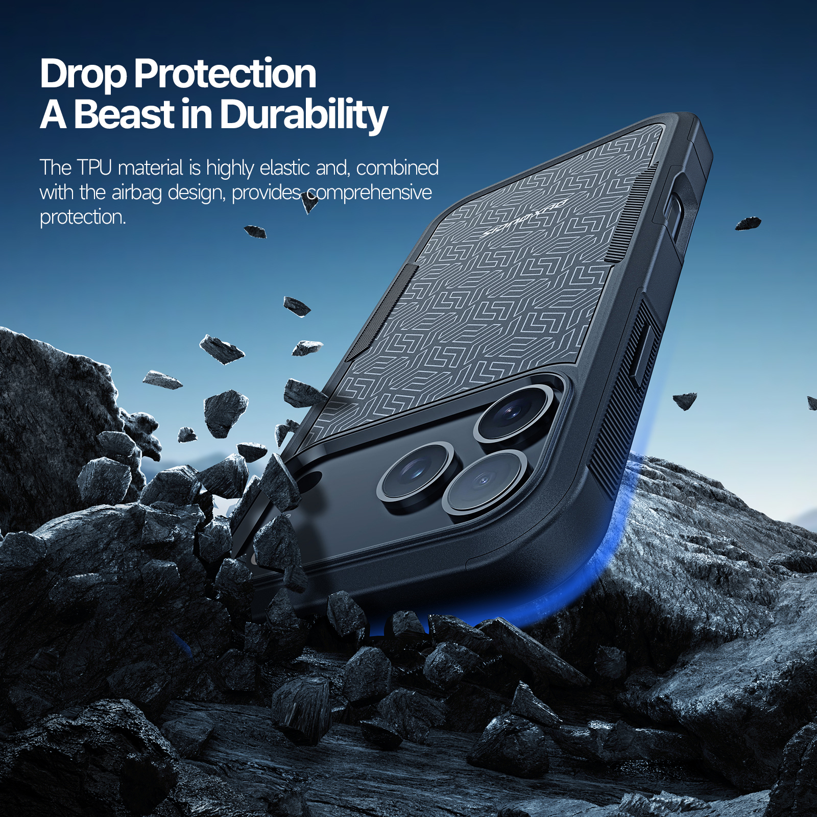 DUX DUCIS IPHONE 17 PRO MAX SHLD SERIES DROP PROOF CONTOUR LINE CASE SHLD0013 thumbnail 3