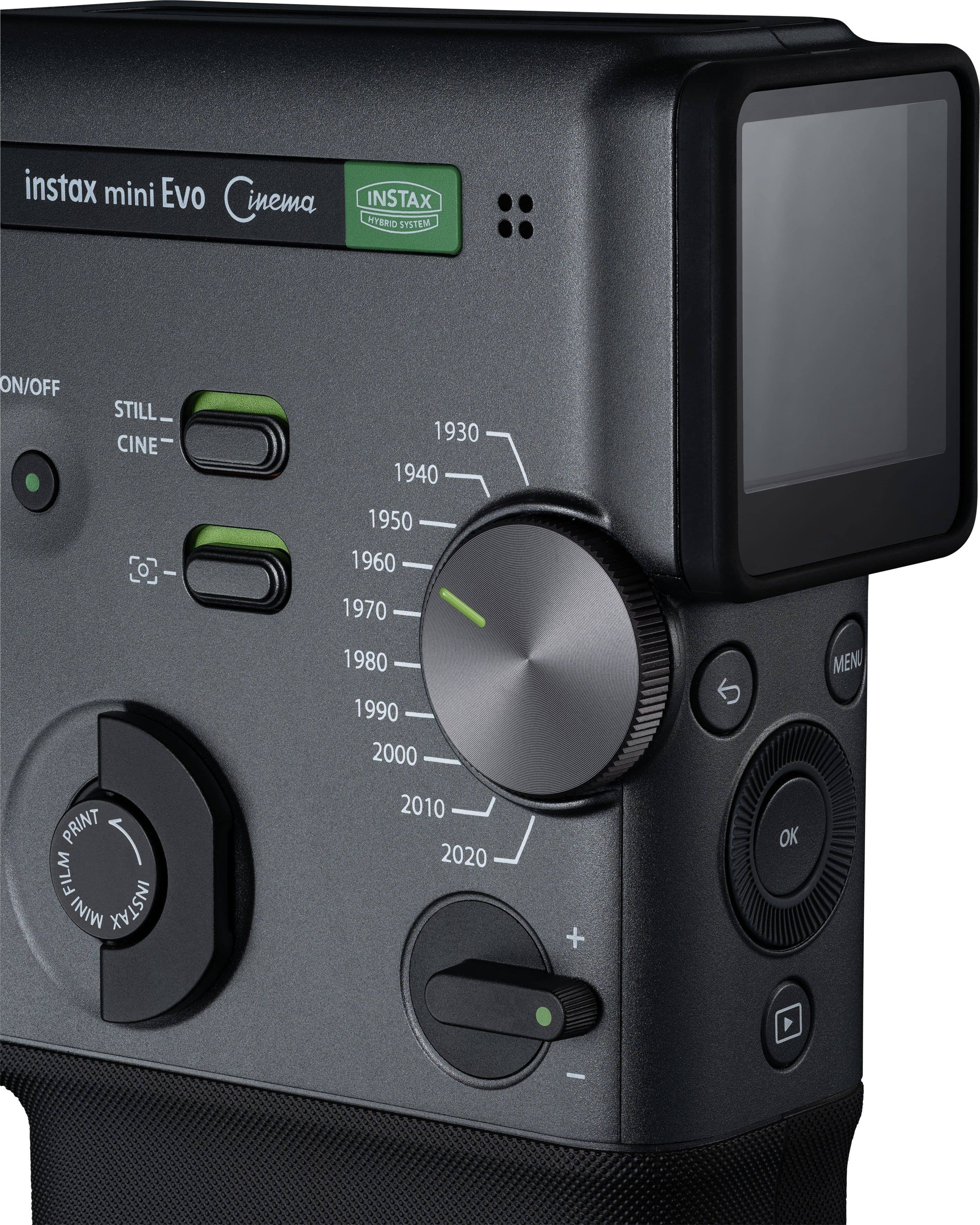 FUJIFILM INSTAX MINI EVO CINEMA HYBRID INSTANT CAMERA BLACK thumbnail 4