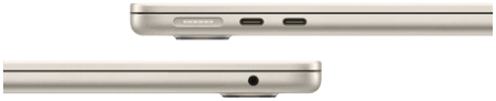 APPLE MACBOOK AIR 13 INCH M2 CHIP 8 CORE CPU 8 CORE GPU 16GB 256GB STARLIGHT ARABIC MC7W4 thumbnail 13