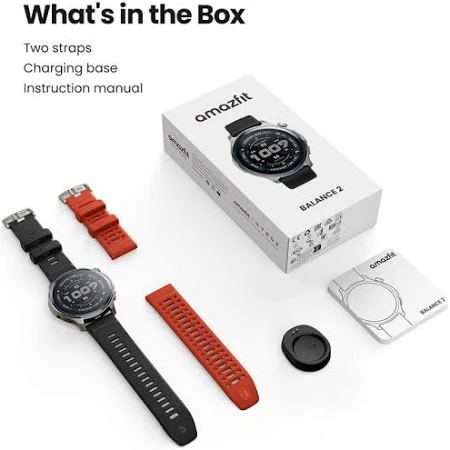 AMAZFIT BALANCE 2 SMART WATCH BLACK thumbnail 7