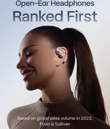 AFTERSHOKZ OPENFIT 2+ OPEN EAR TRUE WIRELESS EARBUDS GREY T921 thumbnail 8