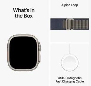 APPLE WATCH ULTRA 3 49MM NATURAL TITANIUM MF1V4LW/A thumbnail 4