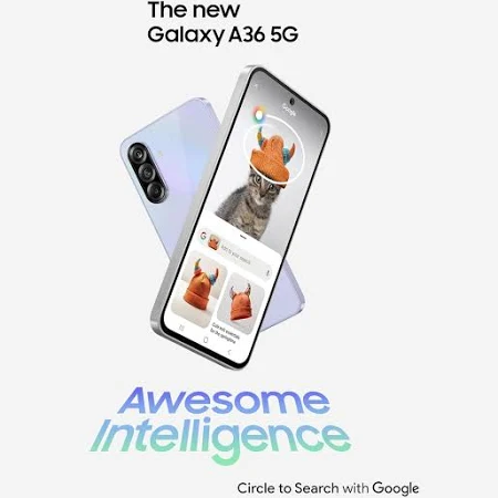 SAMSUNG GALAXY A36 5G 8+256GB AWESOME LAVENDER SM-A366B/DS thumbnail 6