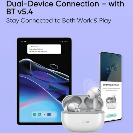 REALME BUDS T200 LITE COLOR GREY thumbnail 7