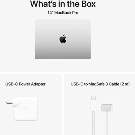 APPLE MACBOOK PRO 14 INCH M5 CHIP WITH 10 CORE CPU 10 CORE GPU 16GB 512GB SSD ARB SILVER MDE44 thumbnail 9