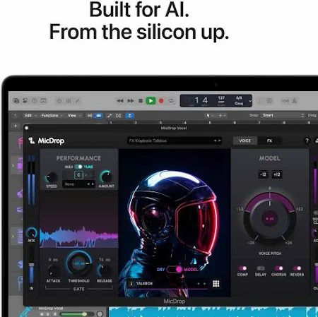 APPLE MACBOOK PRO 14 INCH M5 CHIP WITH 10 CORE CPU 10 CORE GPU 16GB 512GB SSD ARB SILVER MDE44 thumbnail 4