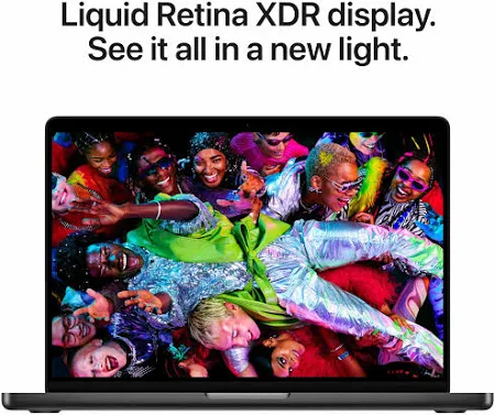 APPLE MACBOOK PRO 14 INCH M5 CHIP WITH 10 CORE CPU 10 CORE GPU 16GB 1TB SSD ARB SPACE BLACK MDE14 thumbnail 6