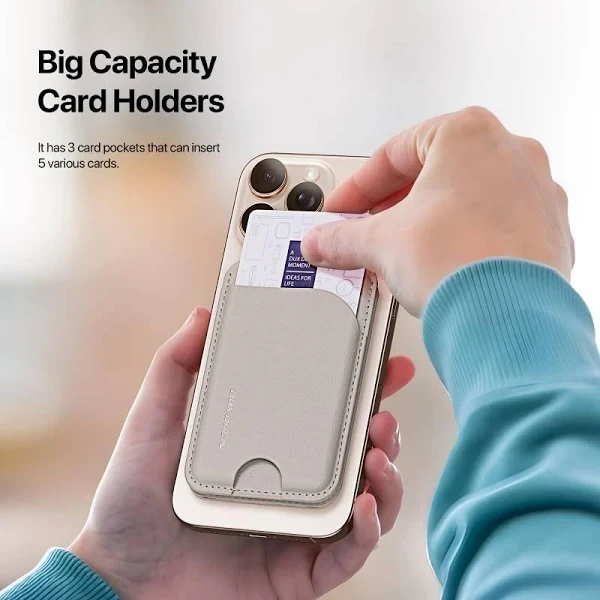 DUXDUCIS NEVA SERIES MAGNETIC WALLET STAND GREY NEVA0002-CP thumbnail 8