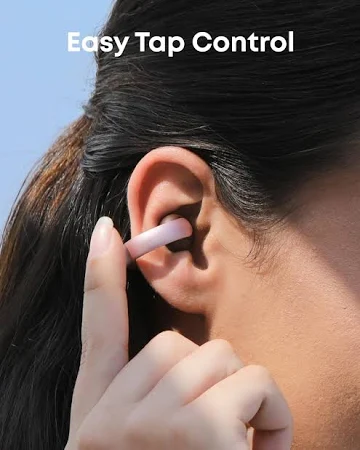 ANKER SOUNDCORE AEROCLIP OPEN EAR CLIP ON EARBUDS PINK A3388H51 thumbnail 2