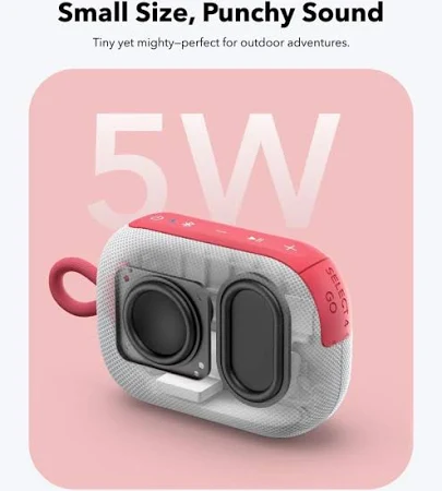 ANKER SOUNDCORE SELECT 4 GO BLUETOOTH SPEAKER RED A31X1191 thumbnail 2